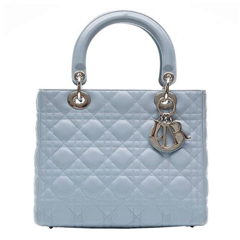 lady dior mini baby blue|Lady Dior small size.